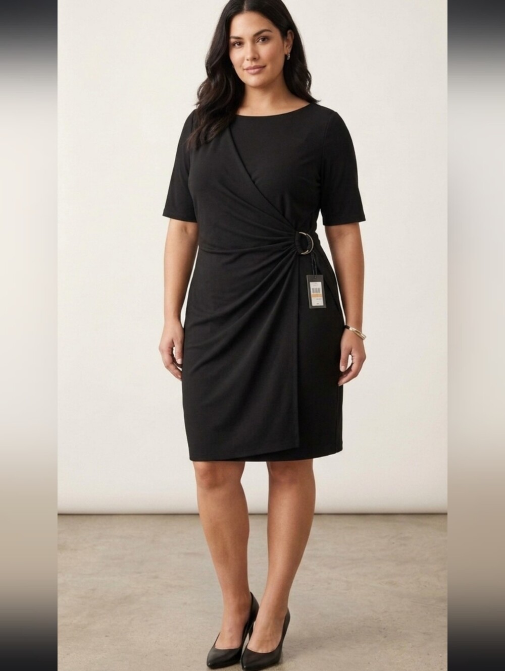 🆕️JH Plus Size Ruched Waist Dress